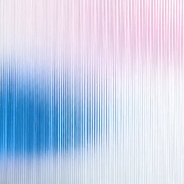 A soft, abstract illustration featuring a gradient of pastel pink and blue hues, with vertical lines creating a smooth, textured effect. The mood is calming and modern, evoking a sense of tranquility.
